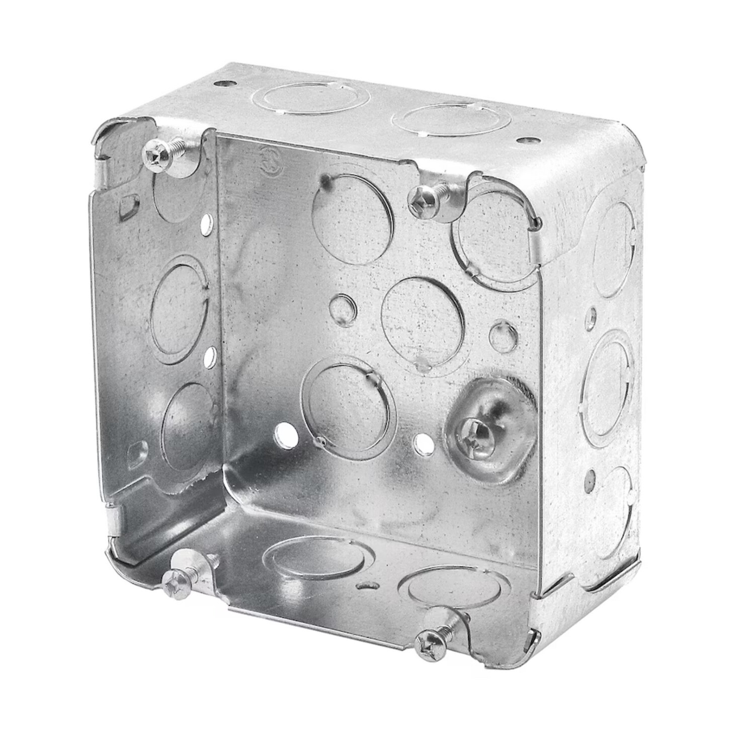 Square Metal Box 4-11/16&#39;&#39;x 4-11/16&#39;&#39;x 2 1/8&#39;&#39; (STOVE BOX)