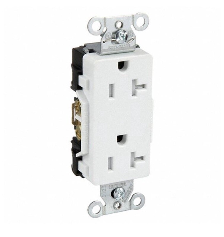 Decorative Duplex Receptacle 20A TR