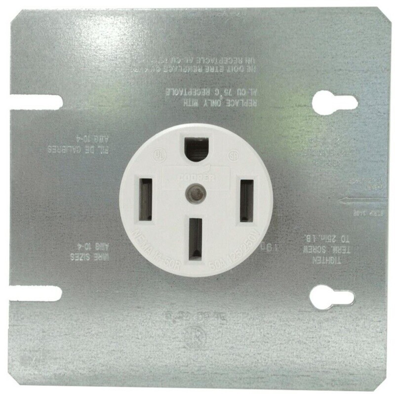 RANGE RECEPTACLE NEMA 14-50