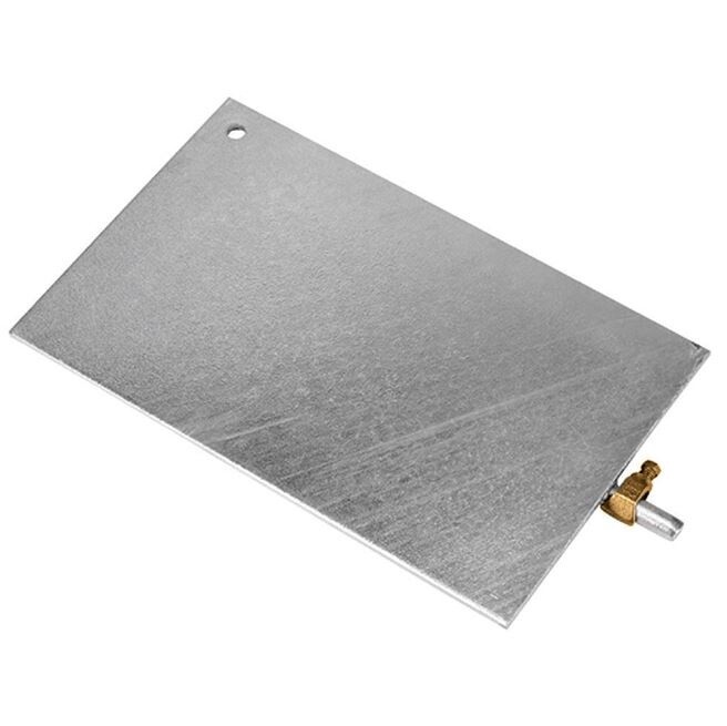 GROUNDING PLATE 10&quot;X16&quot;X1/4&quot; W/ GROUND CLAMP