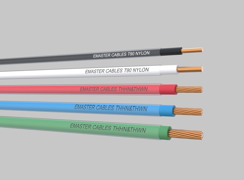 T90 THHN THWN-2 CU 600V 8AWG STRANDED 1M