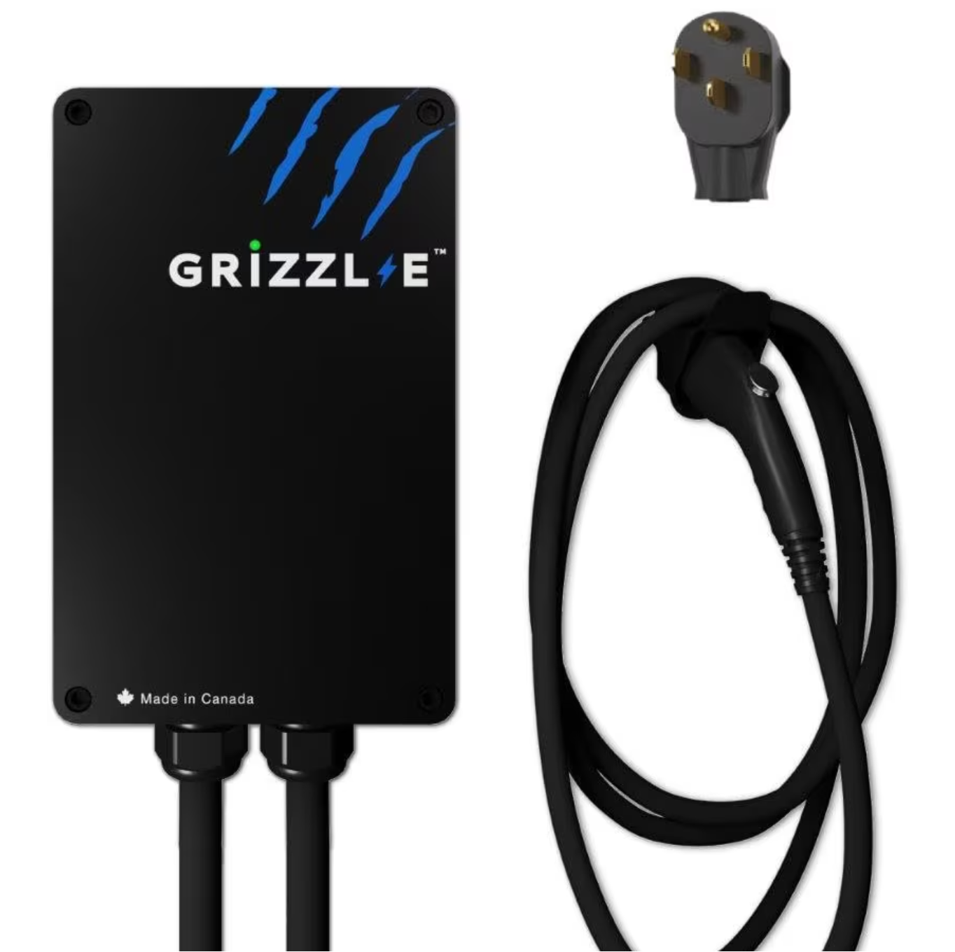 GRIZZL-E BASIC CHARGER, SPEC: NEMA14-50+J1772, COLOR: BLACK