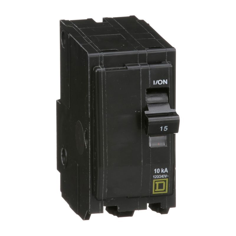 SQUARE D PLUG-IN BREAKER QO215 2P 15A 240V