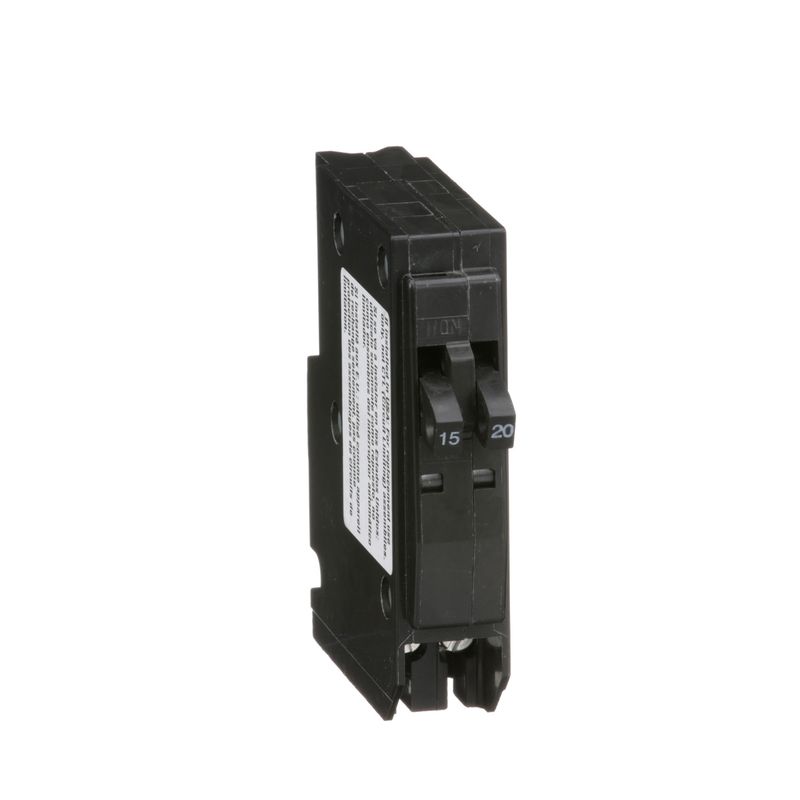 SQUARE D PLUG-IN BREAKER QO1520 1P 15/20A 120V TANDEM (DUAL)