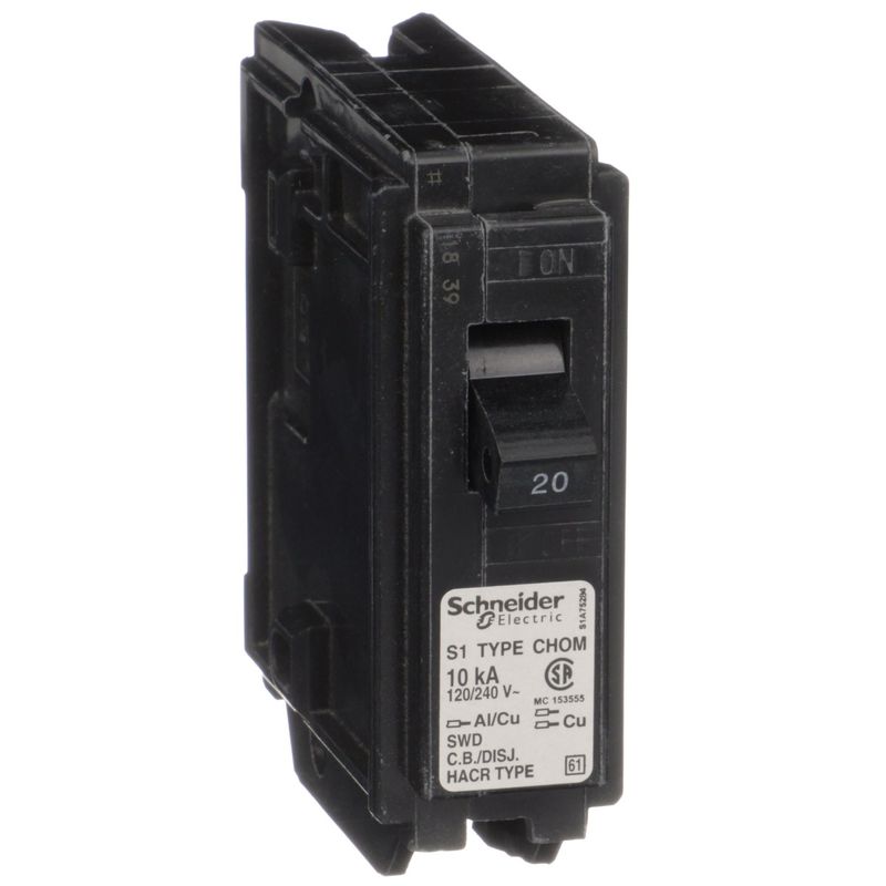 HOMELINE BREAKER CHOM120 1P 20A 120V