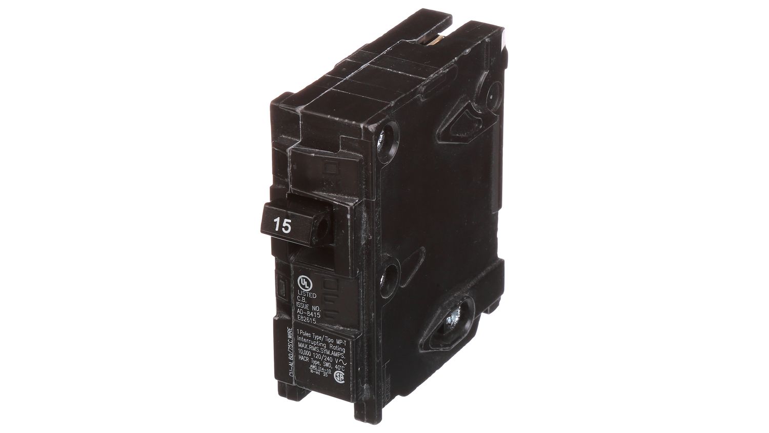 TYPE Q BREAKER Q115 1P 15A 120V