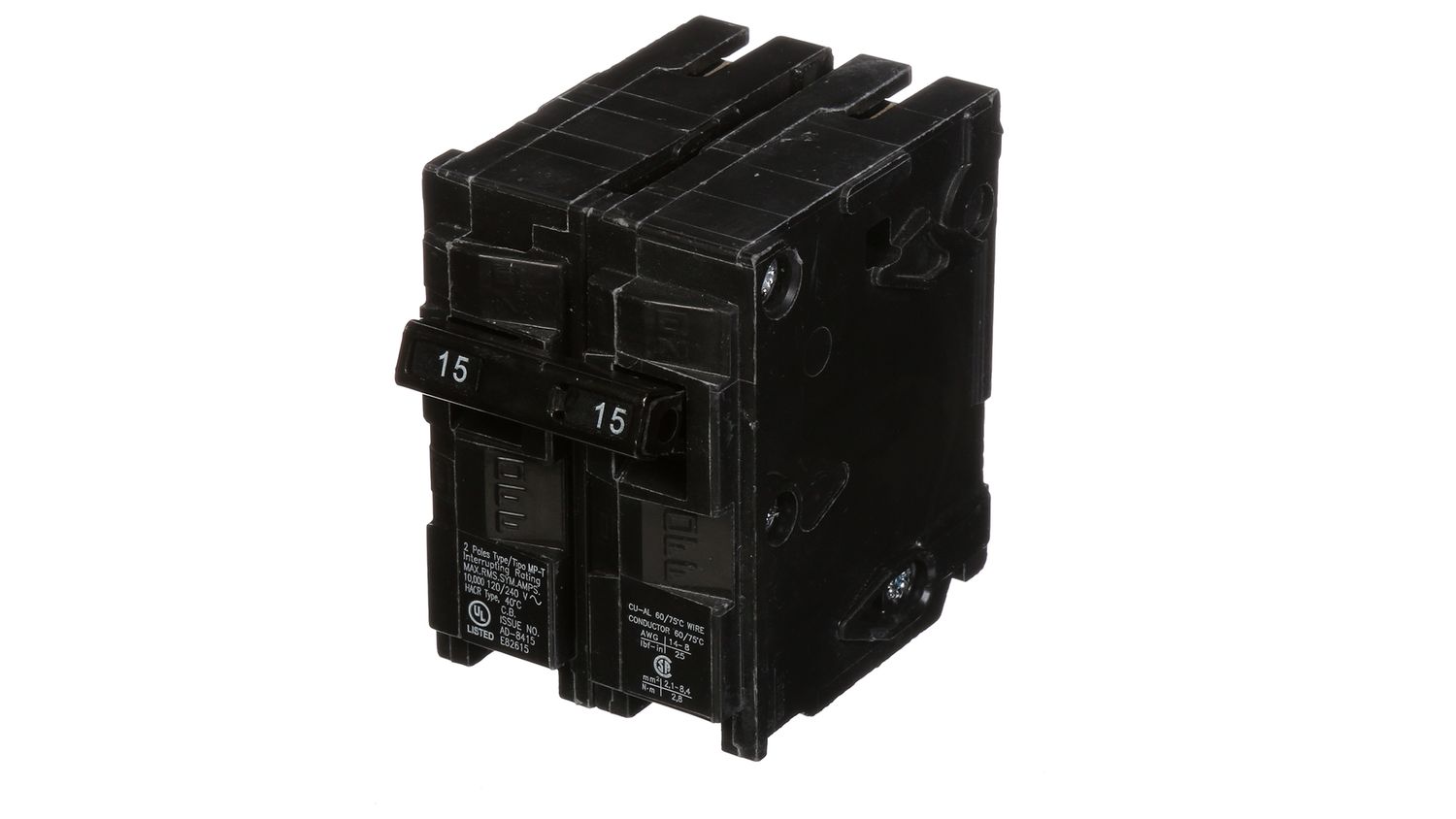 SIEMENS TYPE Q BREAKER Q215 2P 15A 240V