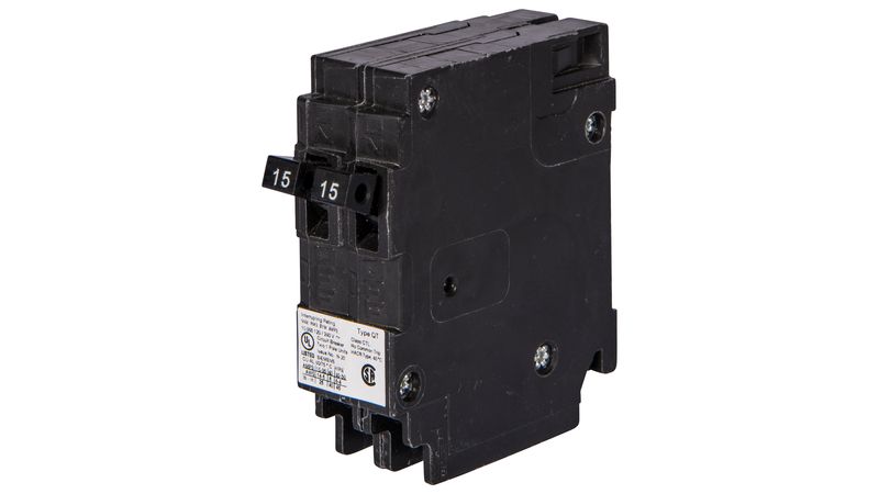 SIEMENS TYPE Q BREAKER Q1515NC 1P 15/15A 120V TANDEM (DUAL)