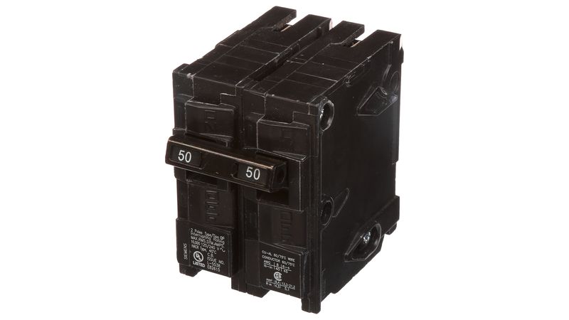 SIEMENS TYPE Q BREAKER Q250 2P 50A 240V