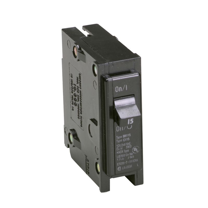 EATON BREAKER TYPE BR BR115 1P 15A 120V