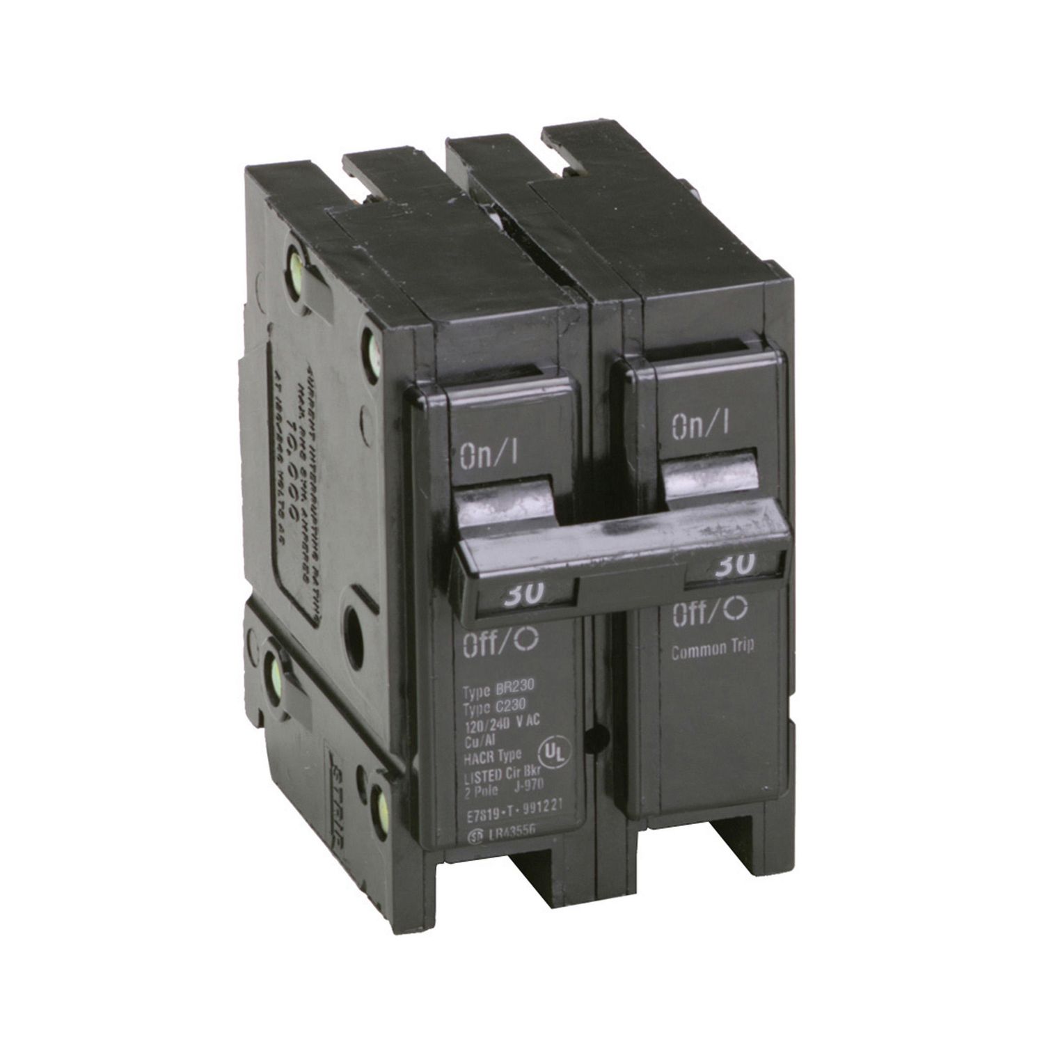 EATON BREAKER TYPE BR BR230 2P 30A 240V