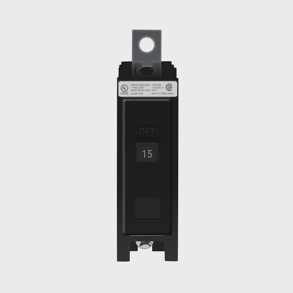 EATON BAB BREAKER BAB1015 1P 15A 120V