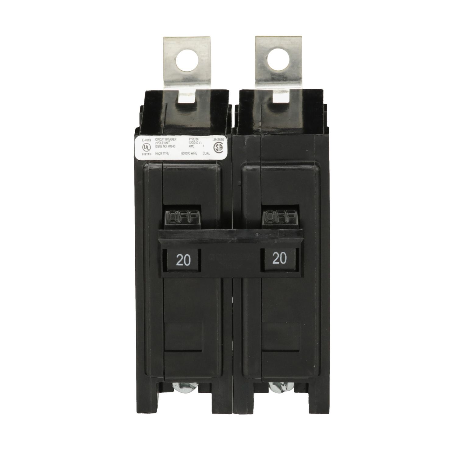 EATON BAB BREAKER BAB2020 2P 20A 240V