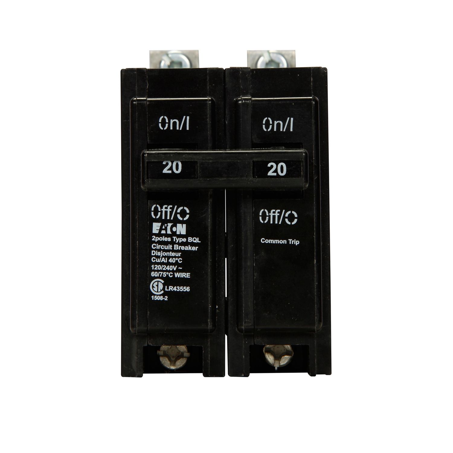 EATON COMMANDER BQL BQL220 2P 20A 240V
