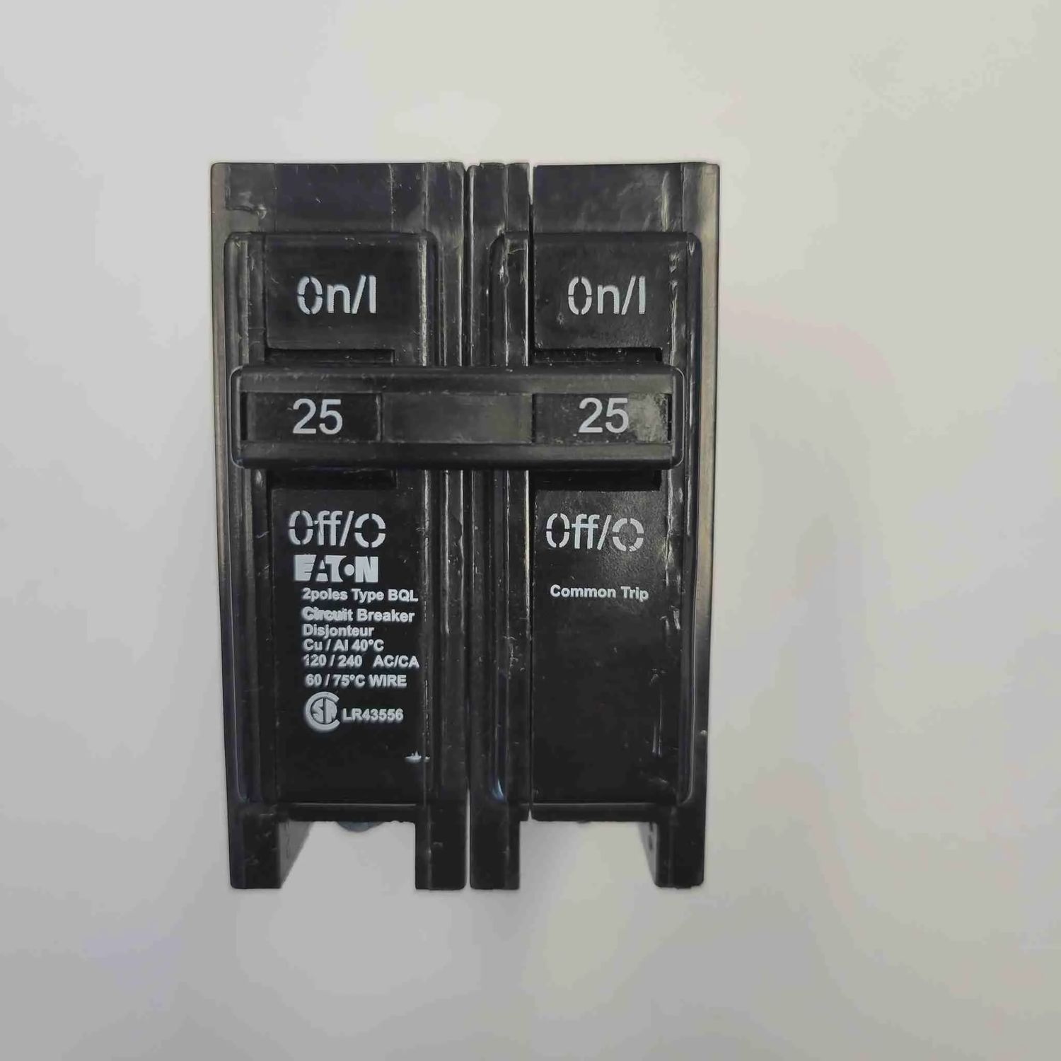 EATON COMMANDER BQL BQL225 2P 25A 240V