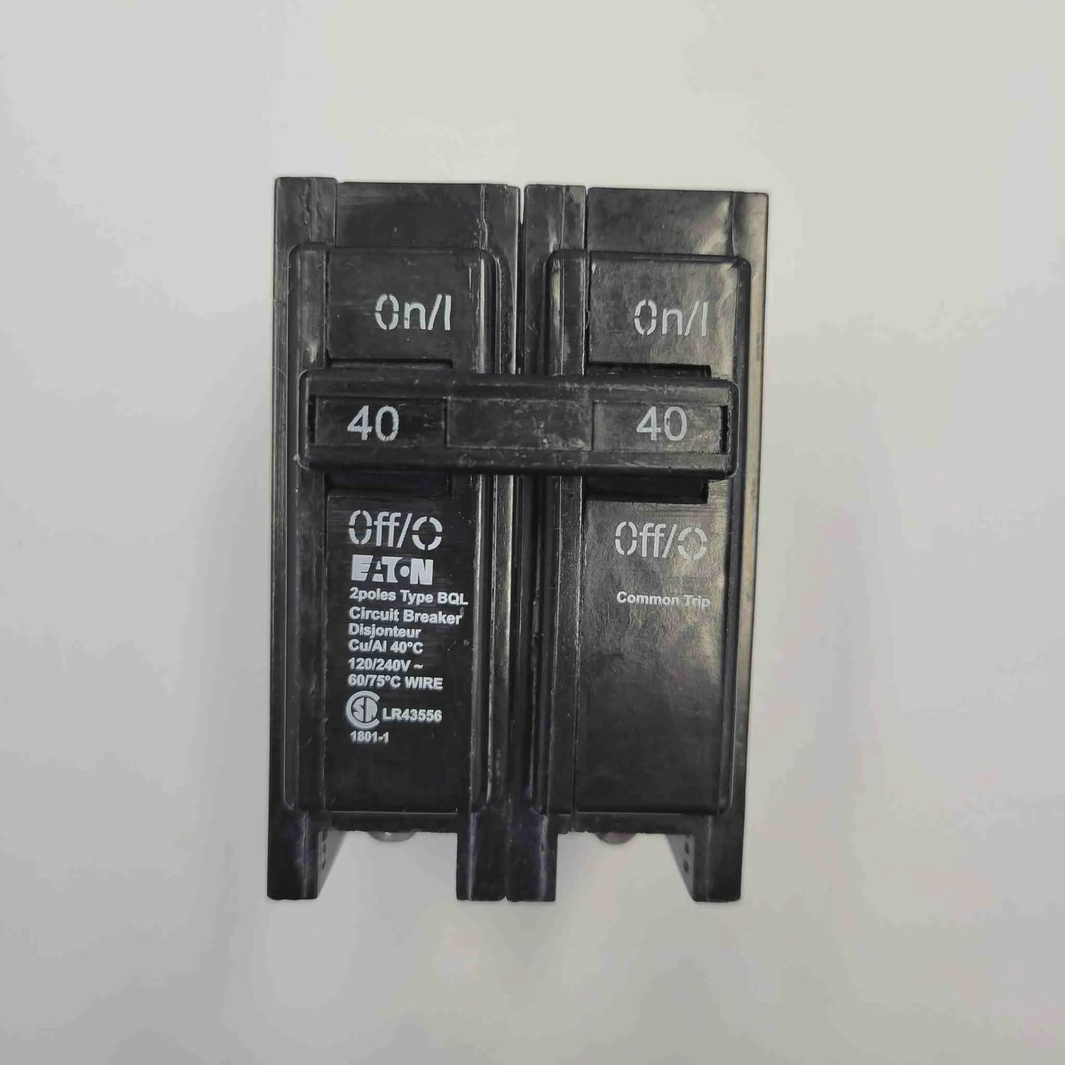 EATON COMMANDER BQL BQL240 2P 40A 240V