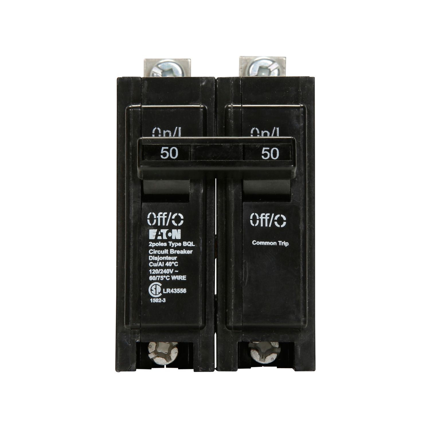 EATON COMMANDER BQL BQL250 2P 50A 240V