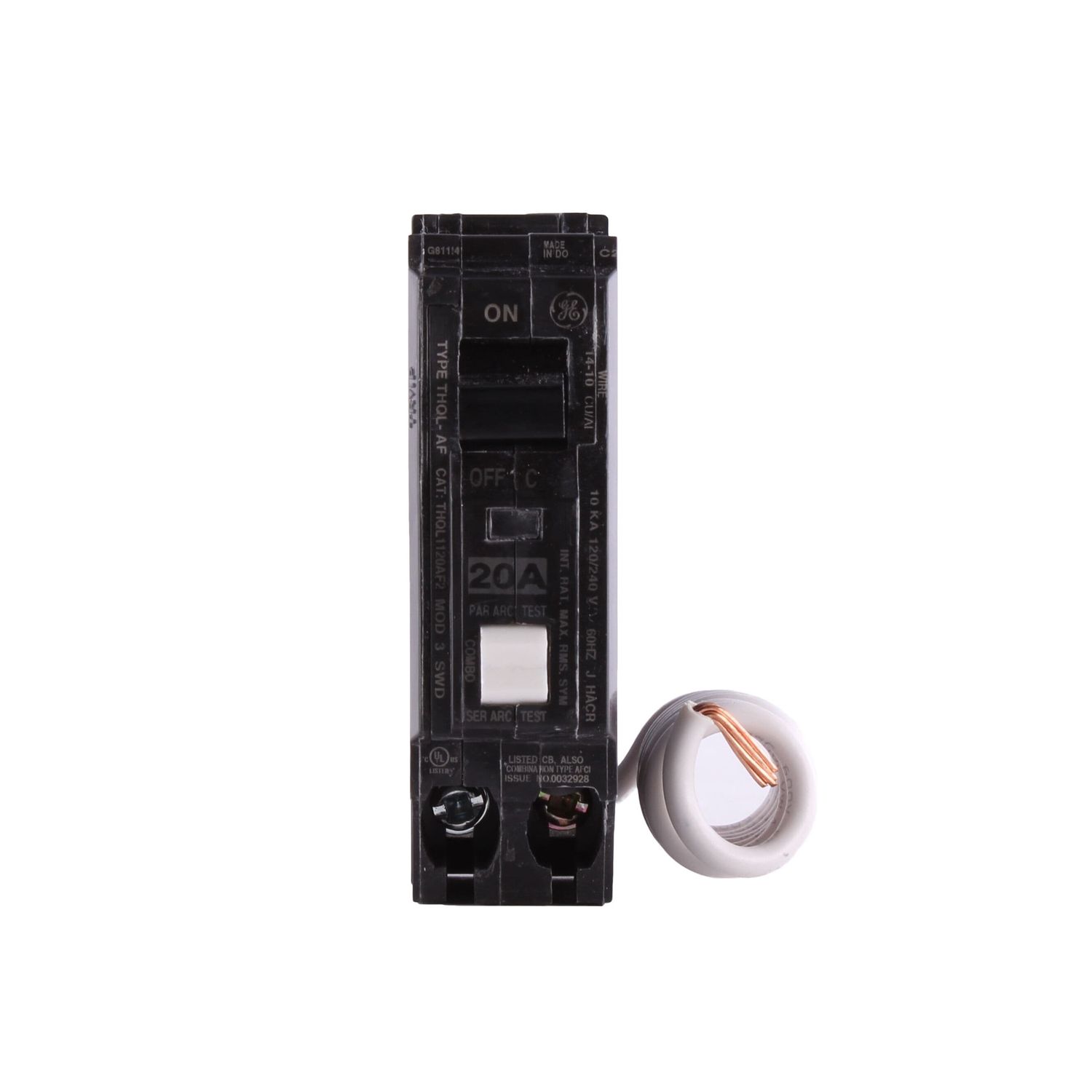 THQL1120AF2 1P 20A 120V AFCI BREAKER