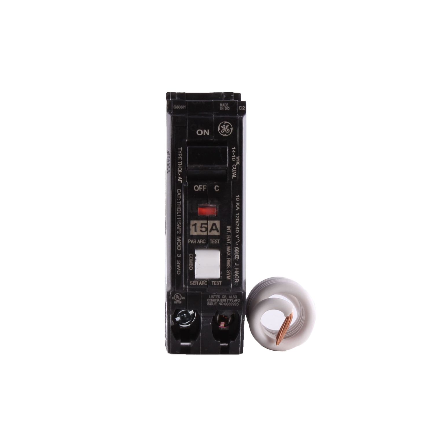 THQL1115AF2 1P 15A 120V AFCI BREAKER