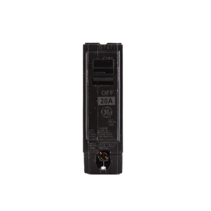 GE BREAKER THQL1120 1P 20A 120V