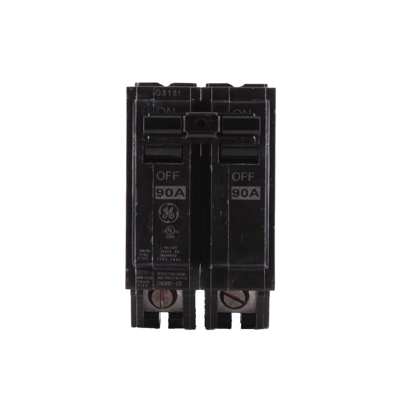 GE BREAKER THQL2190 2P 90A 240V