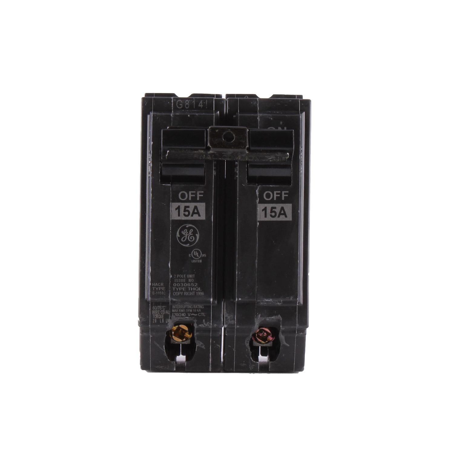 THQL2115 2P 15A 240V BREAKER