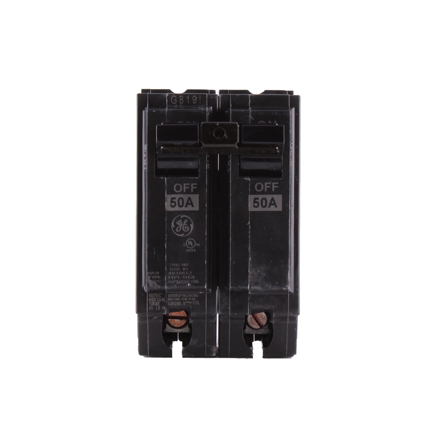 THQL2150 2P 50A 240V BREAKER