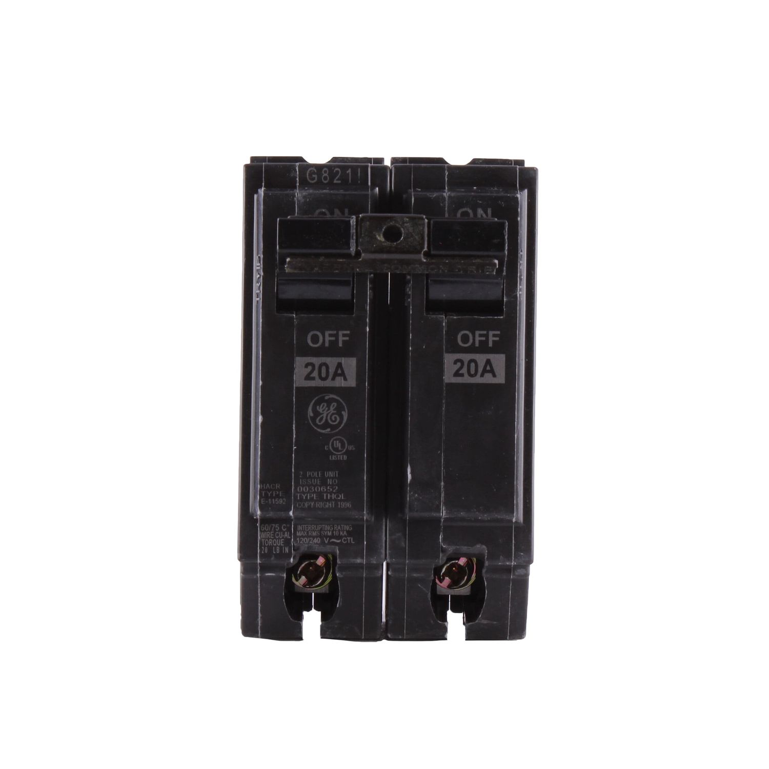 THQL2120 2P 20A 240V BREAKER