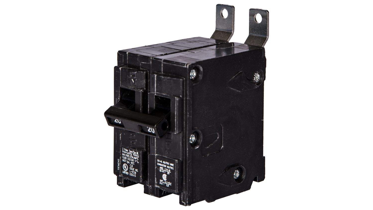 SIEMENS TYPE BL BREAKER B220 2P 20A 240V
