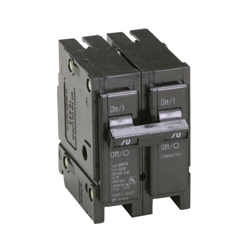 EATON BREAKER TYPE BR BR270 2P 70A 240V