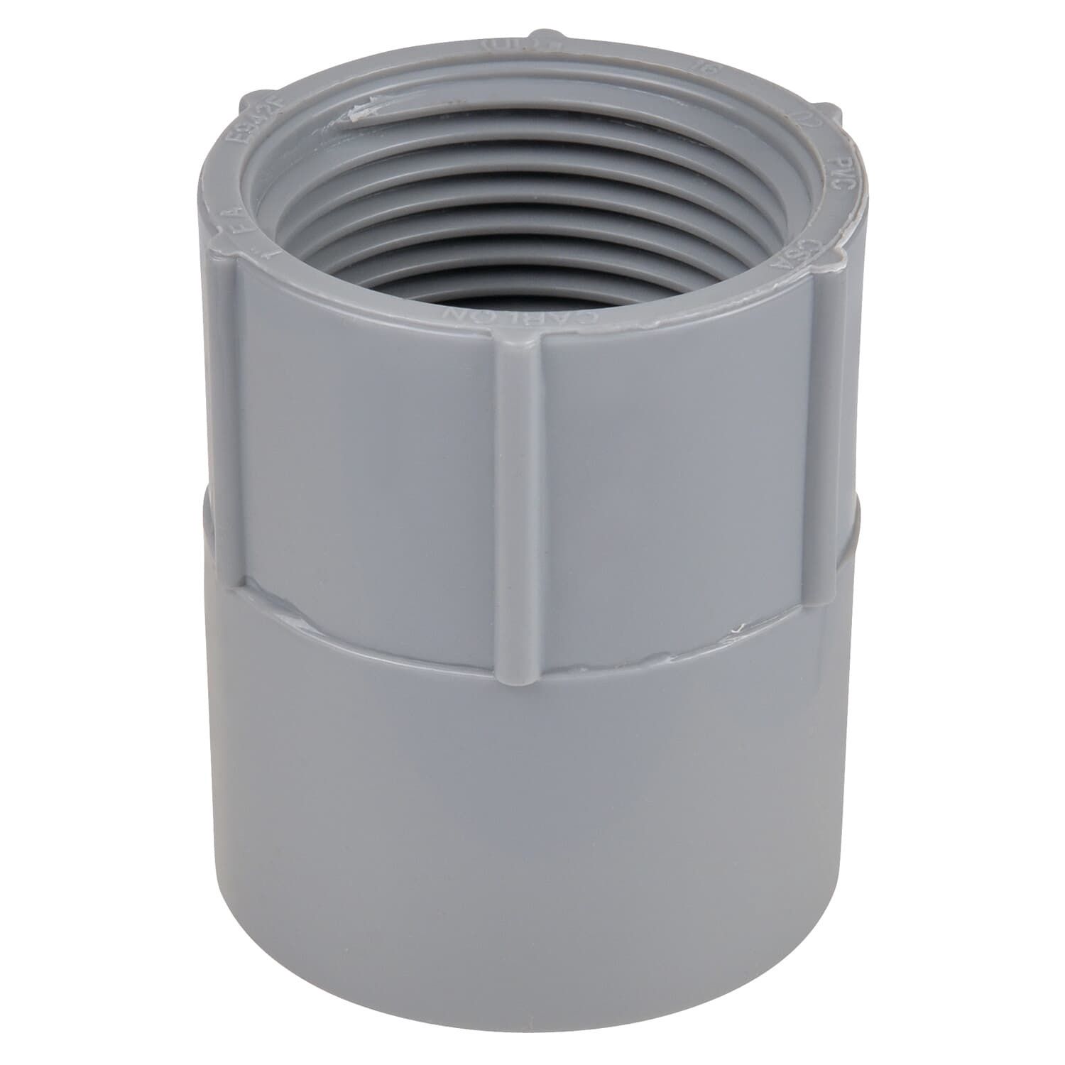 RIGID PVC SCH 40 FEMALE TERMINAL ADAPTER 1-1/4&quot;