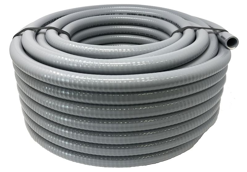 LIQUID-TIGHT NON-METALLIC FLEXIBLE PIPE TYPE B 30M/100FT 3/4&quot; DIA