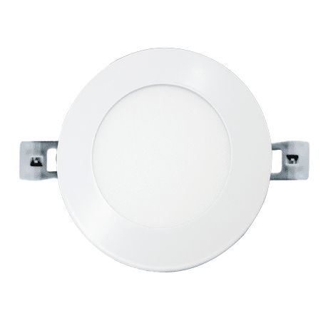 VOTATEC 4&quot; SLIM PANEL LIGHT DIMMABLE 10W 750Lm 5CCT CRI90 WET LOCATION