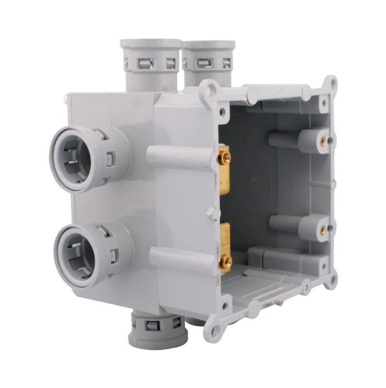 SLC-19105 SQUARE CONCRETE WALL BOX WITH 3/4IN HUB X8 44CU. IN