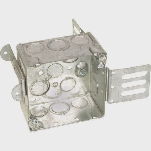 STEEL STUD SQUARE BOX 4&#39;&#39;X 4&#39;&#39;X 2 1/8&#39;&#39;, CU. INCH