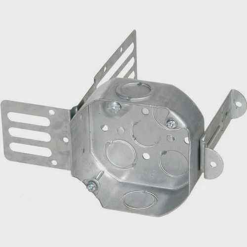 STEEL STUD OCTAGON BOX 4&#39;&#39;x 4&#39;&#39;x 1-1/2&#39;&#39; 15 CU.IN W/ KO