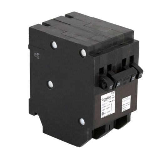HL BREAKER CHOMT1515220 1P 15A (2) 2P 20A 240V QUAD