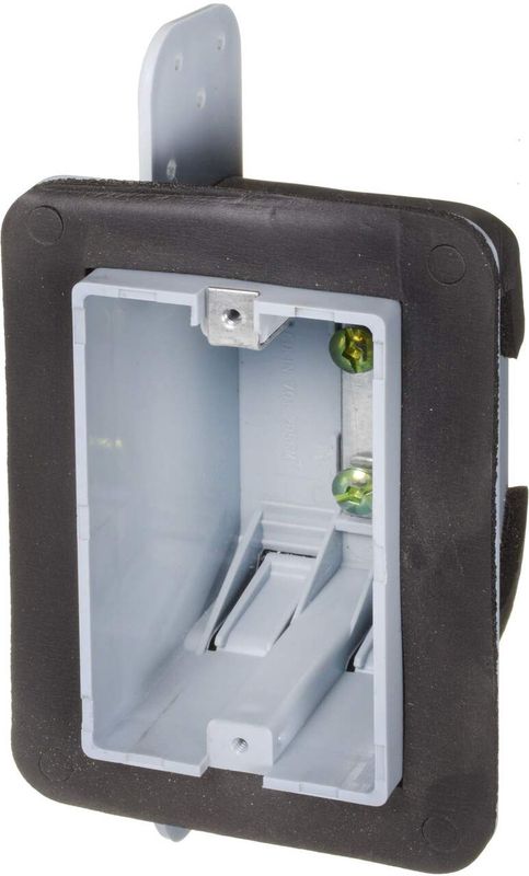 SLH-1A PLASTIC DEVICE BOX 1GANG W/ VAP