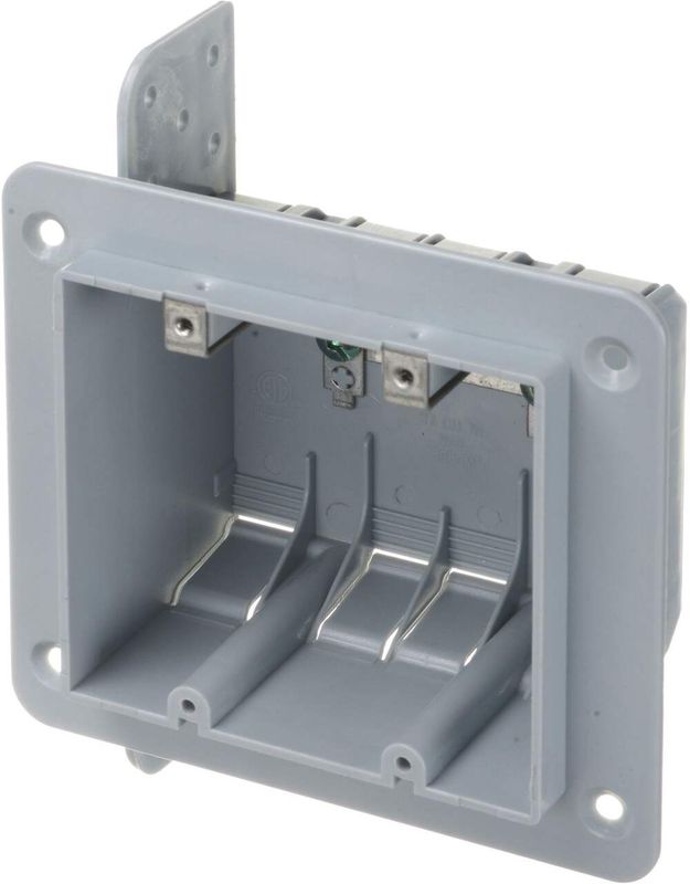 SLH-2 PLASTIC DEVICE BOX 2GANG
