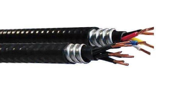 TECK90 600V CU 10/2C BK+WH 1M