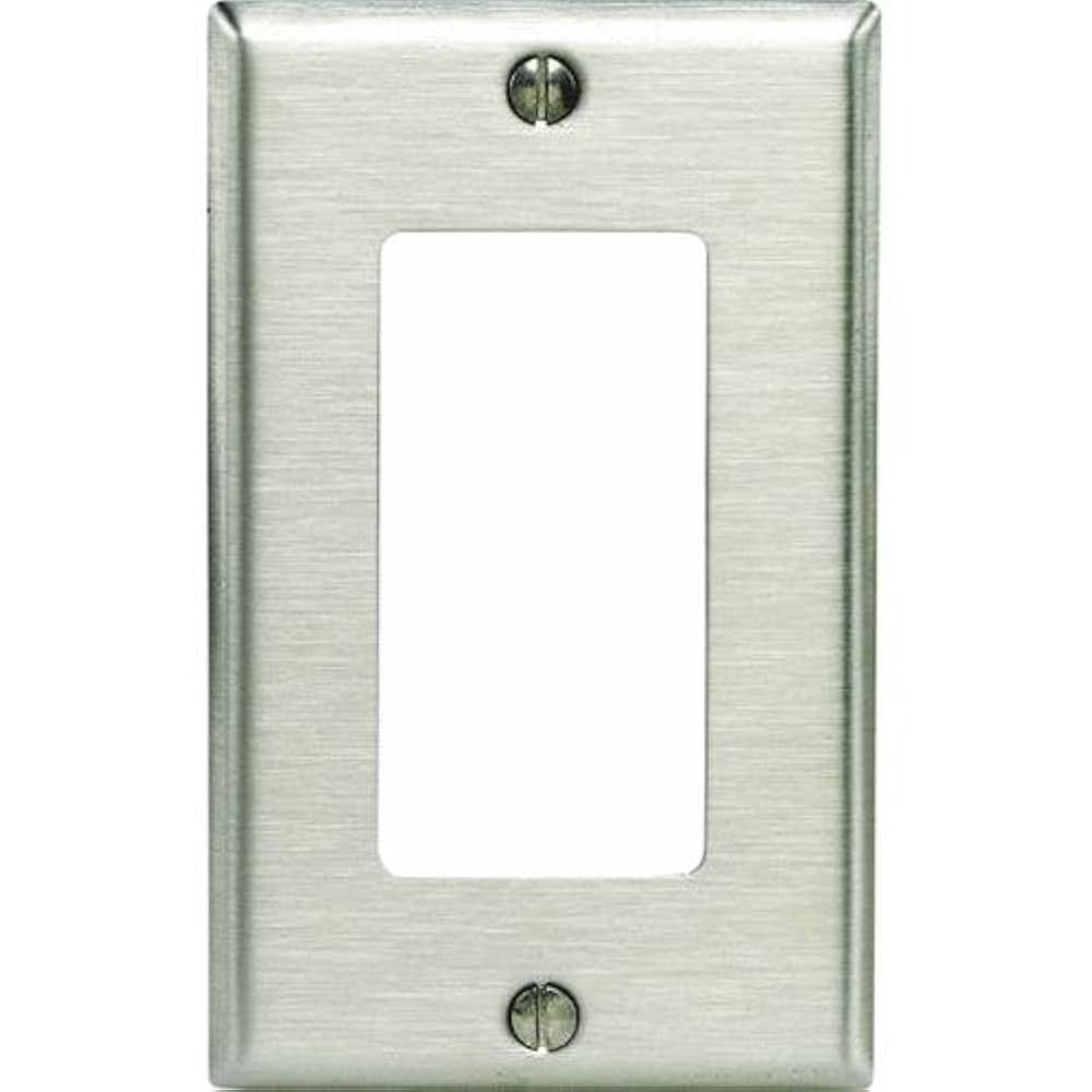 METAL COVER PLATE 1 GANG/DECORA
