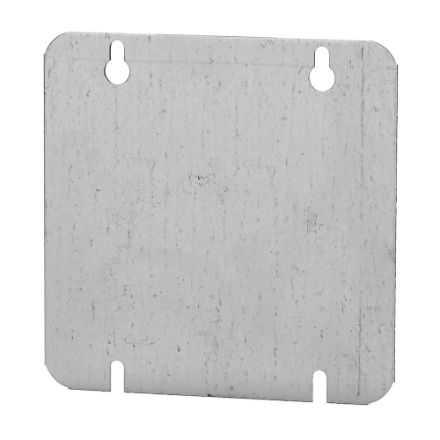 METAL COVER PLATE FOR 4-11/16X4-11/16/BLANK