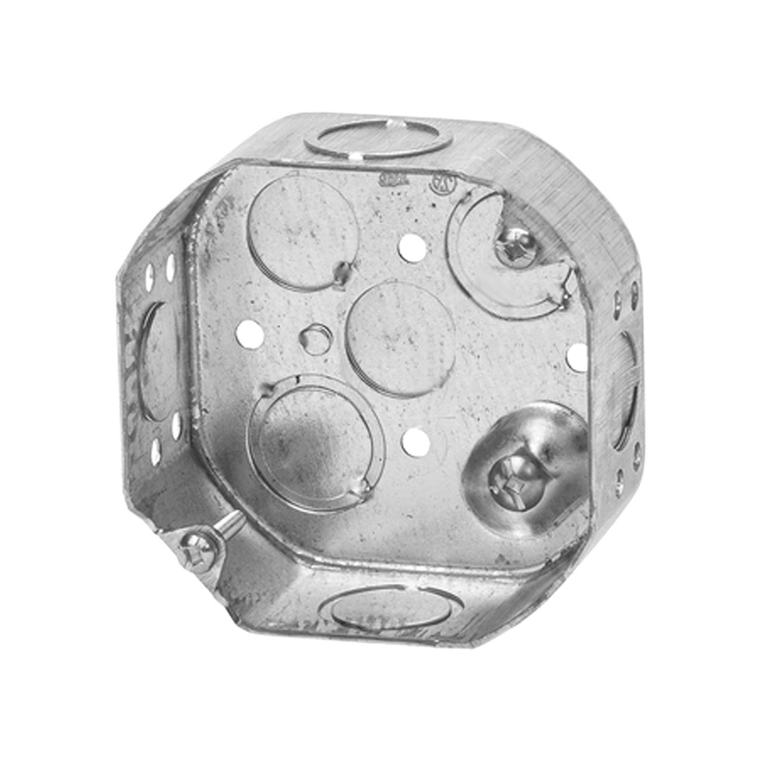Octagon Box with KO 4&#39;&#39;x 4&#39;&#39;x 1 1/2&#39;&#39;, 21 Cu. In