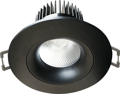 VOTATEC 3.5&quot; REGRESSED GIMBAL 12W 5CCT WET ROUND BLACK