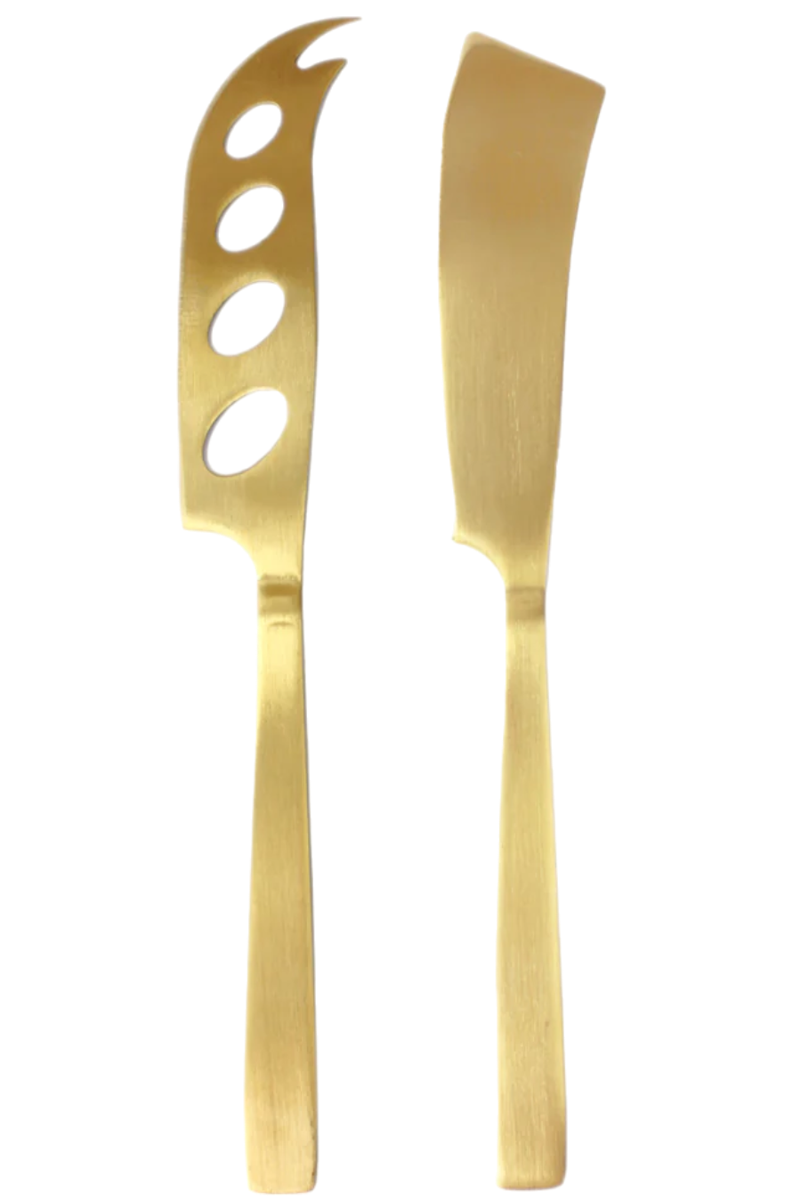 Brass Cheese Knife Set