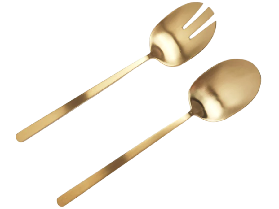 Brass Serving Spoons