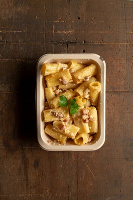 Rigatoni alla Carbonara