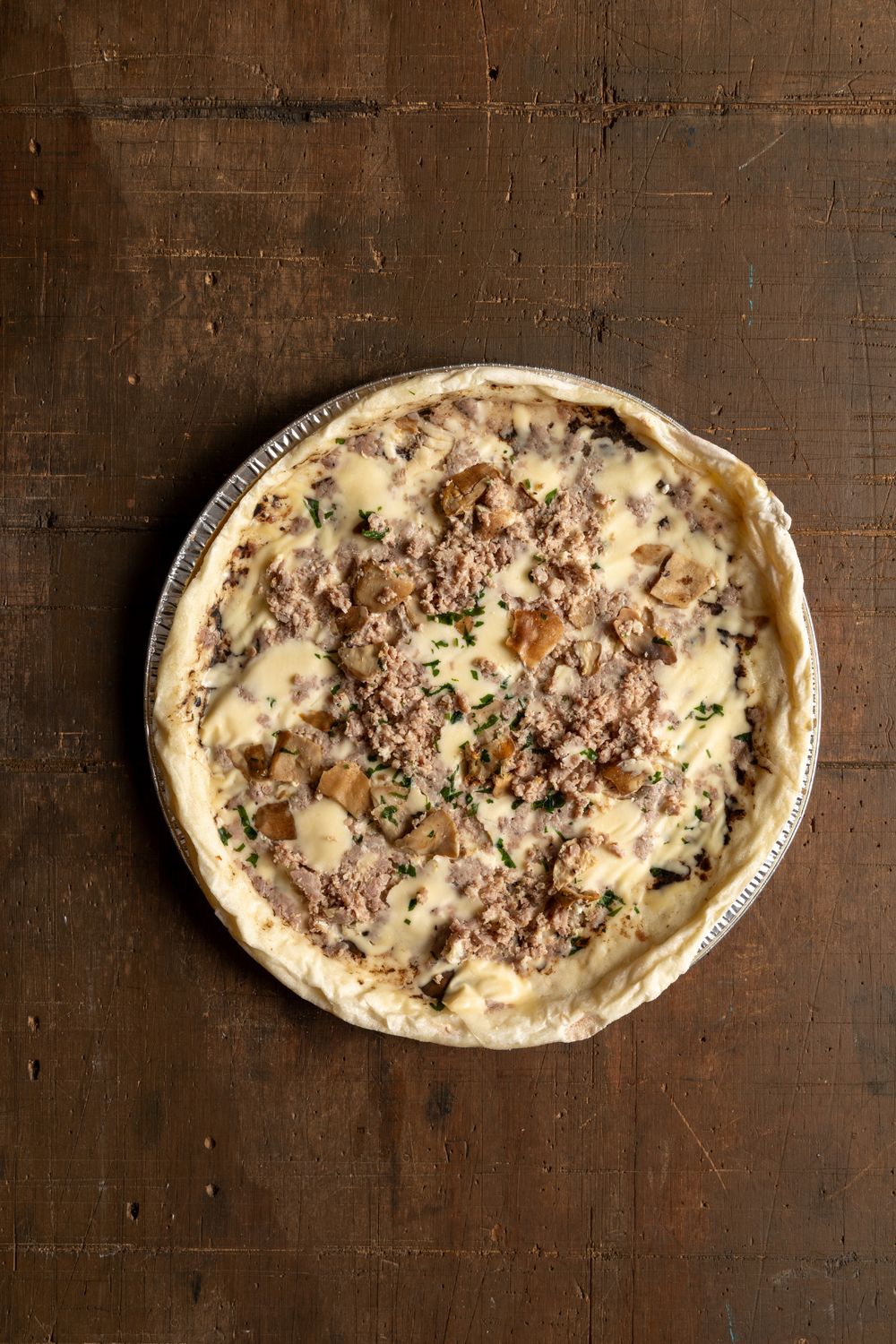 Pork Sausage &amp; Truffle Pizza