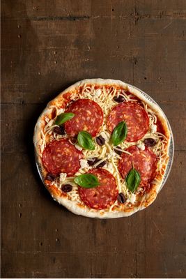 Hot Salame Pizza