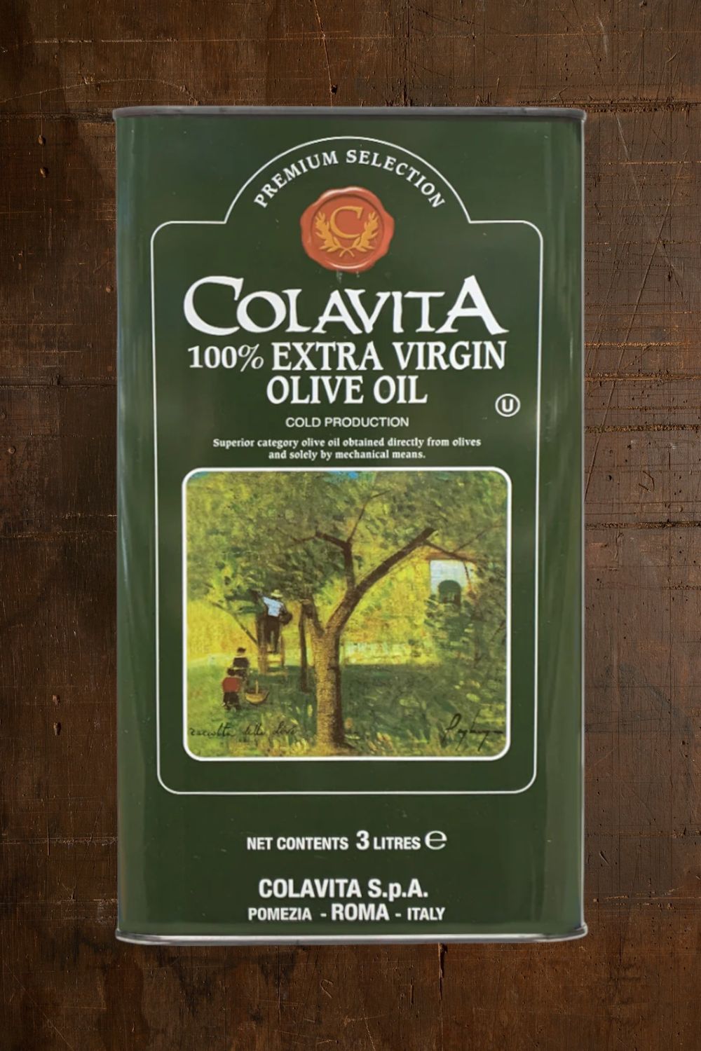 Colavita Olive Oil Tin